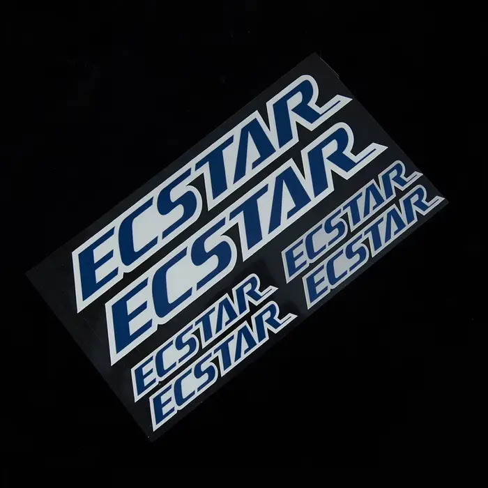 Ecstar autocollants laminés Moto GP sponsor Moto décalcomanies ensemble pour Suzuki Honda Kawasaki Ducati Yamaha voiture Auto