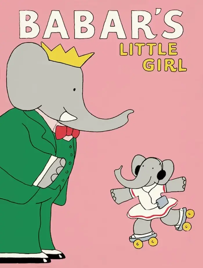 Babar Elephant – affiche rétro de la famille d'éléphants, peintures sur toile, images d'art murales,
