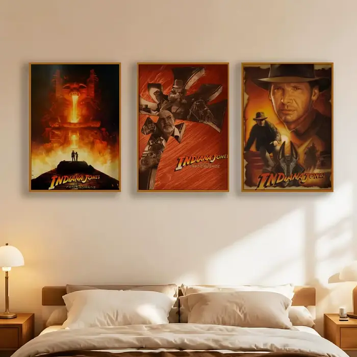 Affiche murale imperméable Indiana Jones et le Grand Cercle