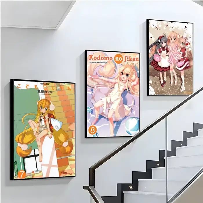 Anime k-kodomo no Jikan affiche HD Art Mural Wallart