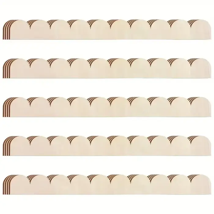 Essentiel pour les familles - Table murale décorative en bois ondulé