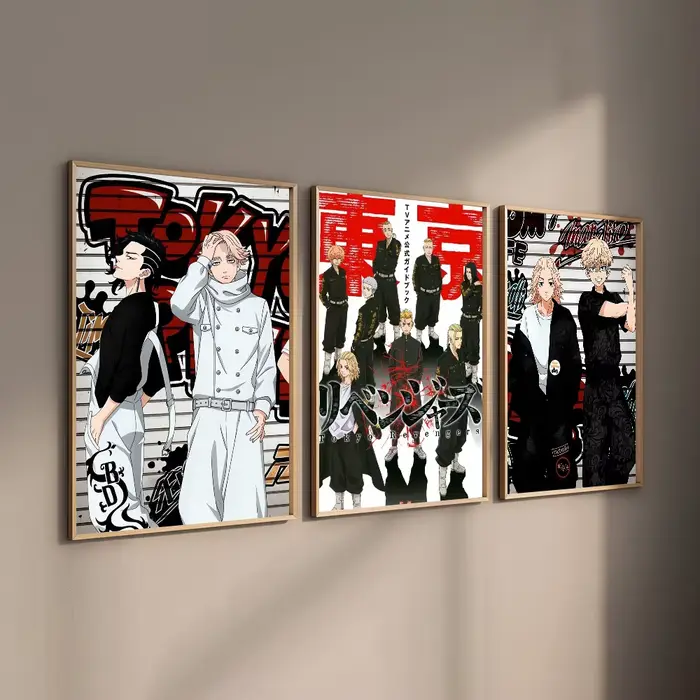 Affiche de dessin animé t-tokyo r-revalager