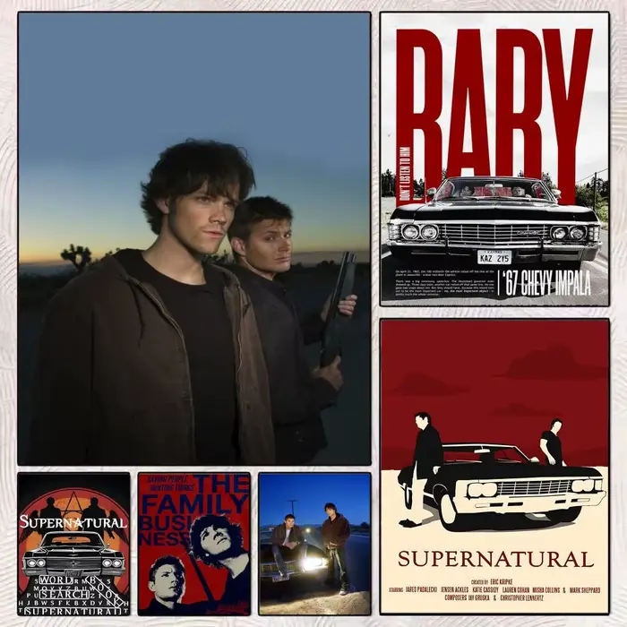 Affiche de la série de jeu TV s-supernatural