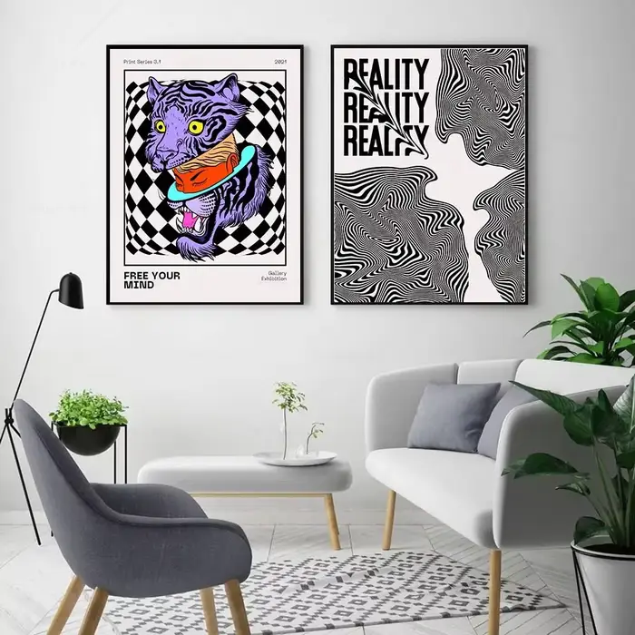 Art mural Simple scandinave