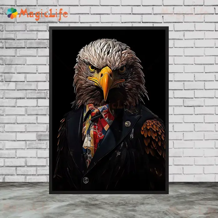 Affiches de Portrait gothique de la Renaissance d'aigle
