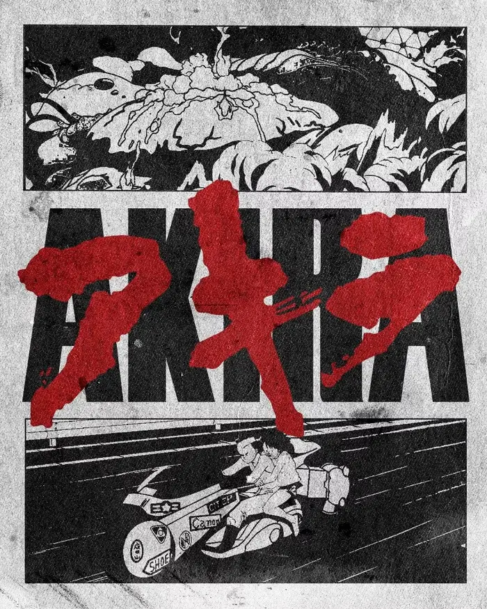 Affiche rétro de film A-Akira classique, toile imprimée, images de maison pour salon, chambre à couc