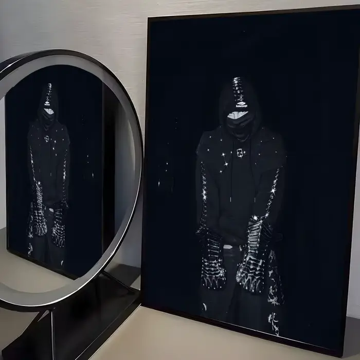 Affiche de rappeur Singer E-EsDeeKid, autocollants muraux modernes et élégants pour décoration de ma