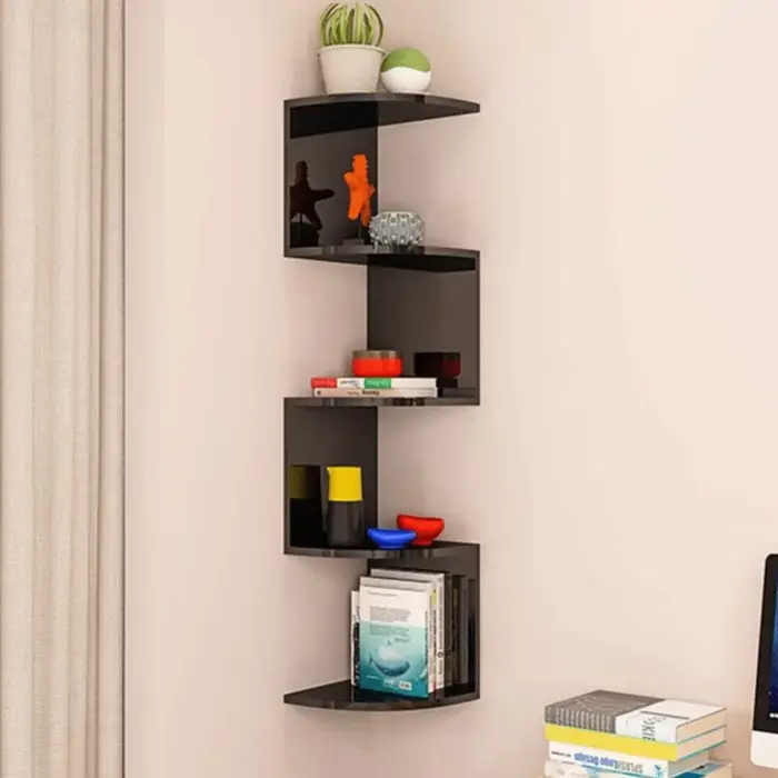 Support de rangement mural moderne, gain de place, étagère multicouche Durable, Design Compact, étag