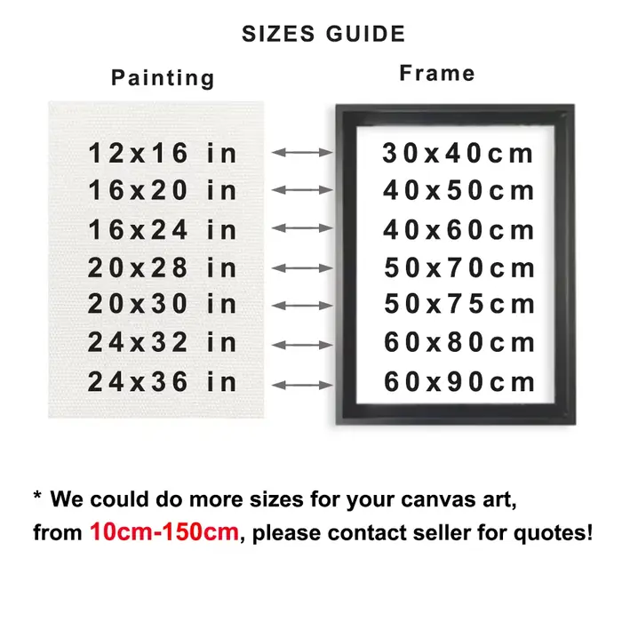 Cadre métallique en alliage d'aluminium, noir, or, couleur bois, couleur bois foncé, toile, peinture à l'huile décorative moderne, cadre photo sur toile