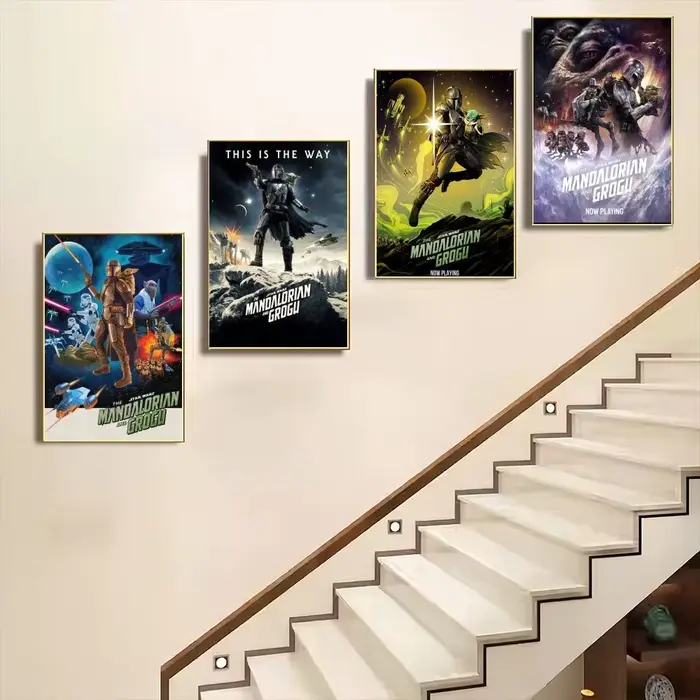 Affiche de l'opéra spatial S-STAR W-WARS Itadori Yuji Fushiguro Megumi Peinture sur toile Sukuna Collage