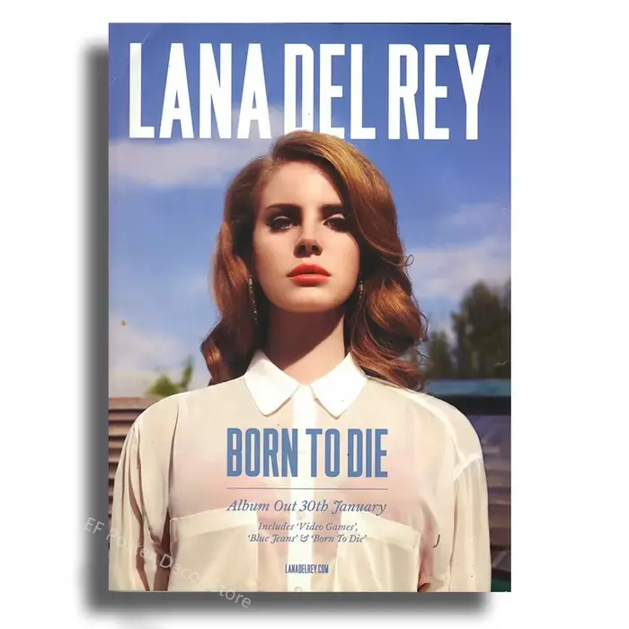 Lizzy Grant Lana Del Rey affiche impressions esthétiques photo cadeau cuisine salle décor à la maiso