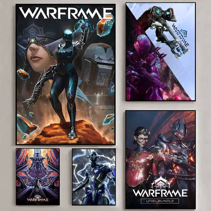 Affiche artistique W-WarframeS
