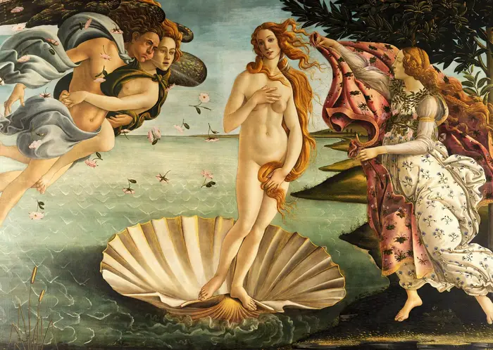 Affiche de mythologie grecque classique de la Renaissance rétro, Art chrétien, œuvres célèbres, pein