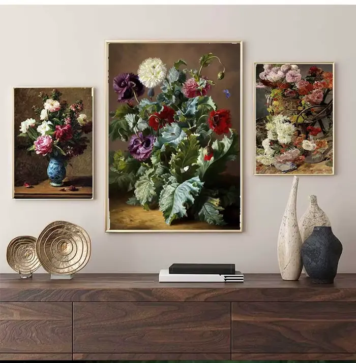 Affiches et impressions sur toile de fleurs et de fruits