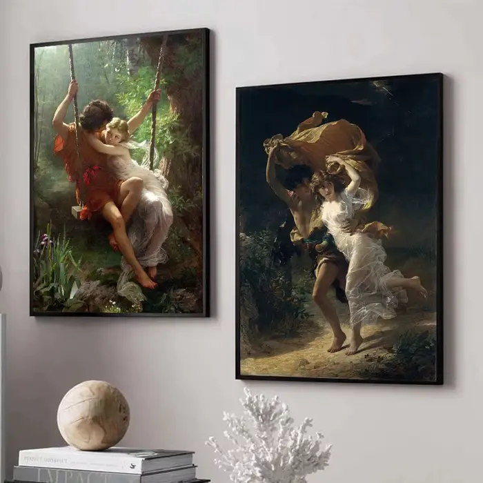 Pierre Auguste Cot-Affiches d'art vintage