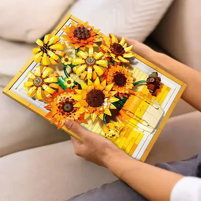 Bouquet de tournesols créatif Van Gogh