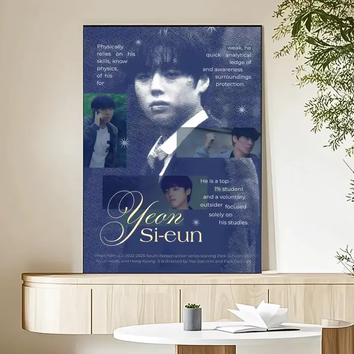 Affiche d'art pour décoration de chambre à coucher, cadeau parfait pour la famille et les amis, W-We