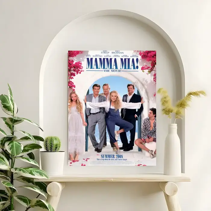 Film Mamma Mia! Affiche autocollante en papier imperméable