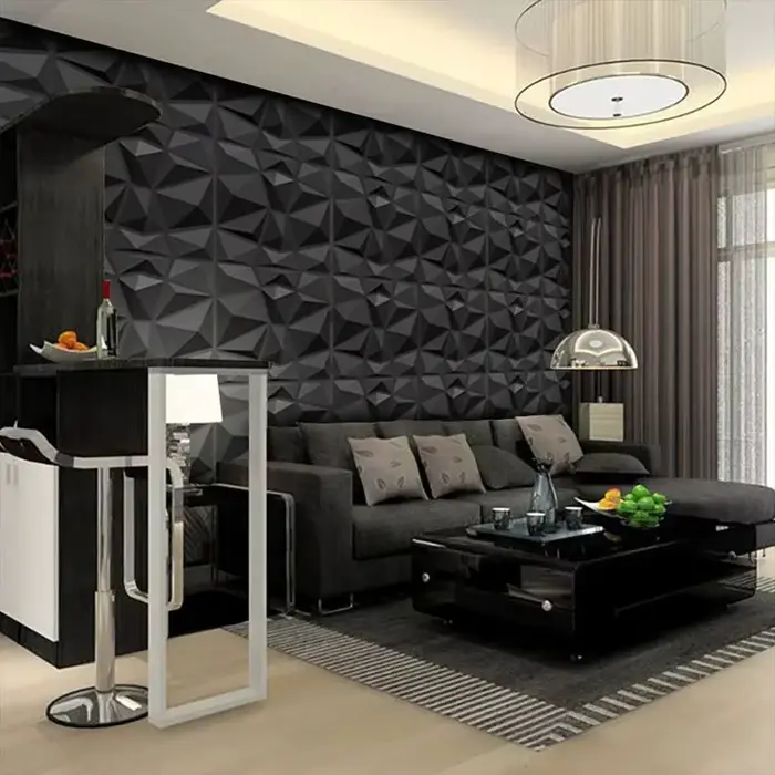 Autocollant Mural 3D Design Diamant