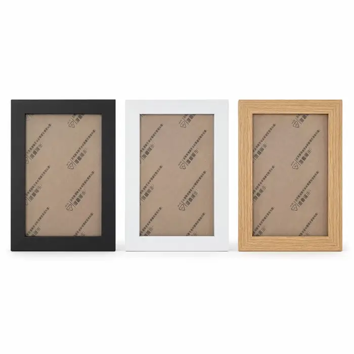 Cadre photo en bois de 6 pouces