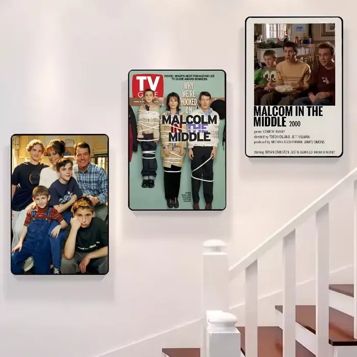 Affiche m-malcolm au milieu
