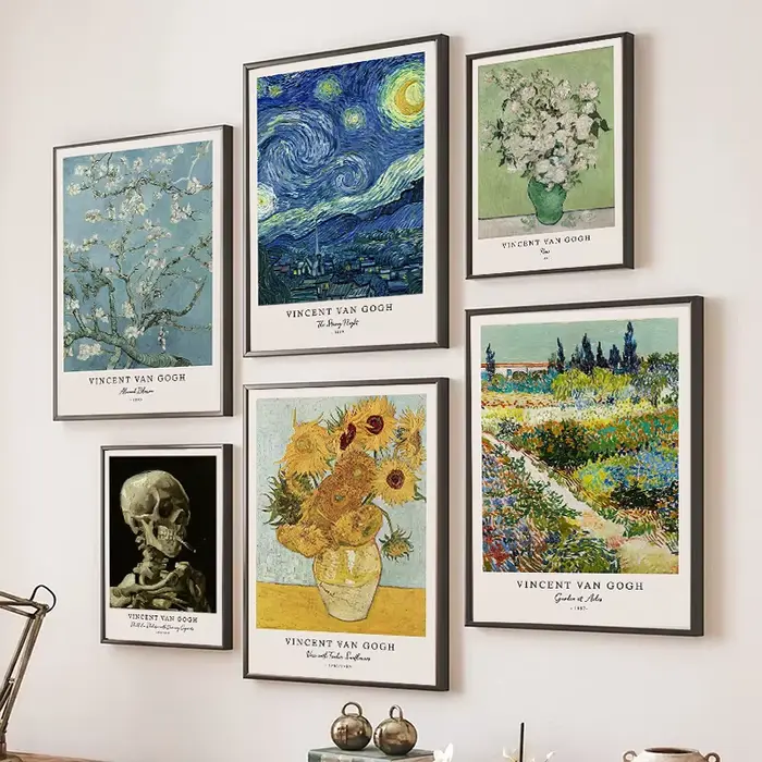 Affiches de peinture sur toile de Vincent Van Gogh
