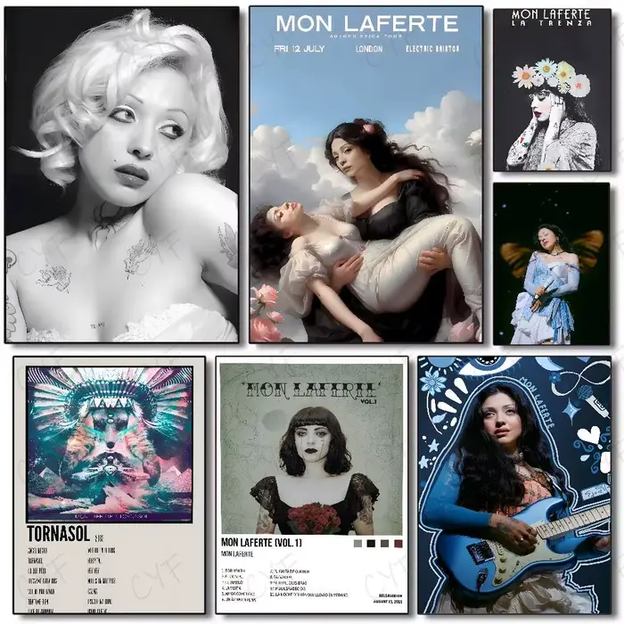 Affiche de chanteur m-mon Laferte