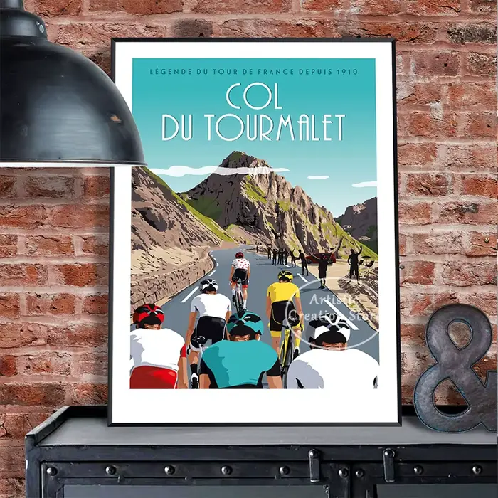 Affiche de Voyage en Signe Urbain Vintage