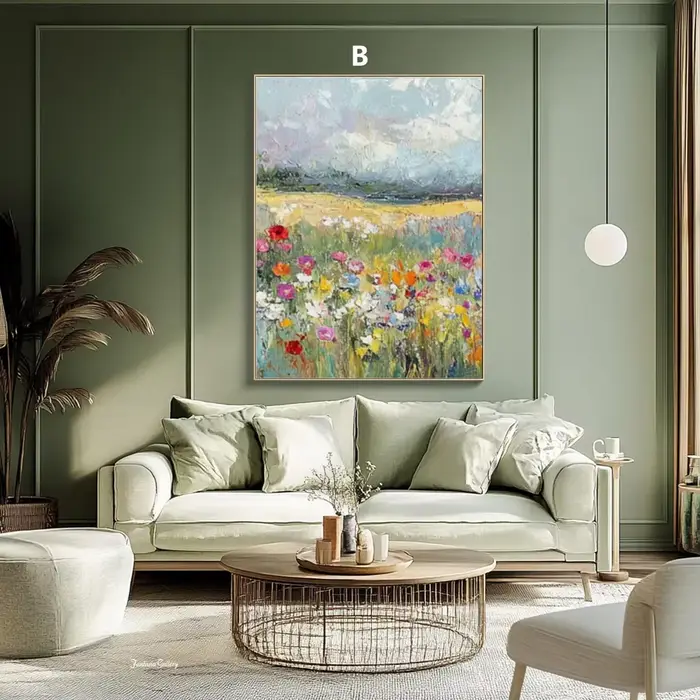 Peinture à l'huile de paysage originale
