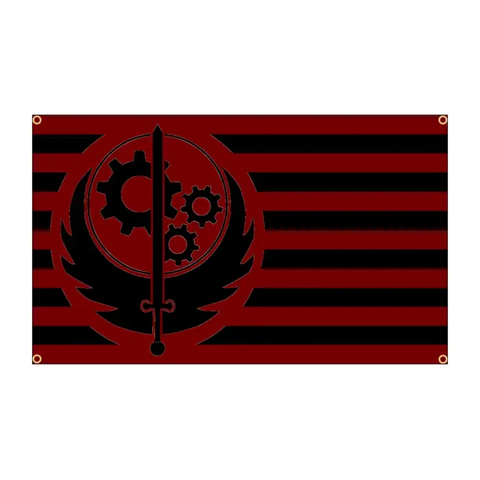 Vault-Tec drapeau New Vegas bannière Polyester imprimé jeu Camp affiche 60x90cm 90x150cm décor pour les amateurs de jeux