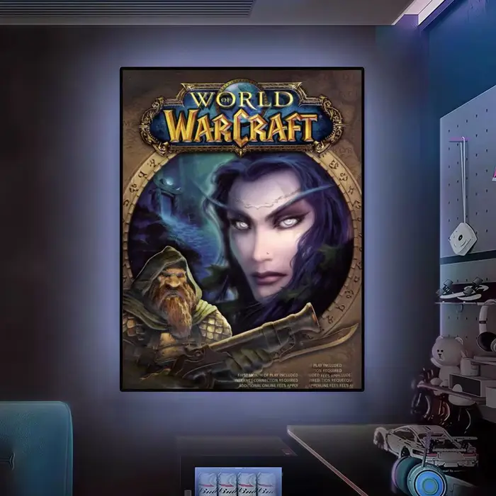 Affiche de jeu vidéo World of Warcraft