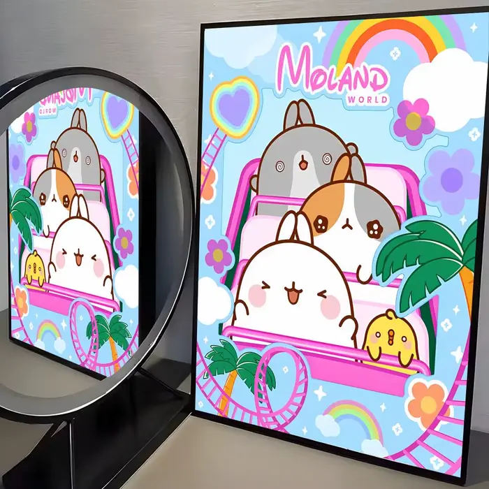 Affiche d'anime M-Molang mignonne