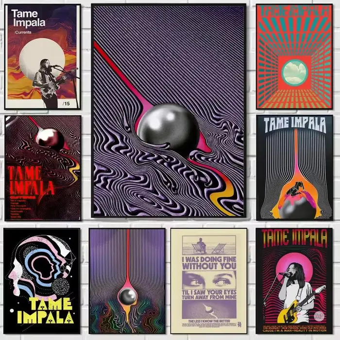 Affiche de currents t-tame i-impala
