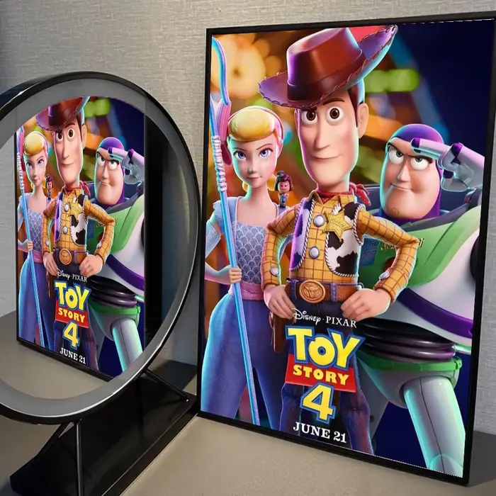 Affiche de films animés, jouet S-Story, autocollant en papier imperméable, décoration murale pour ca