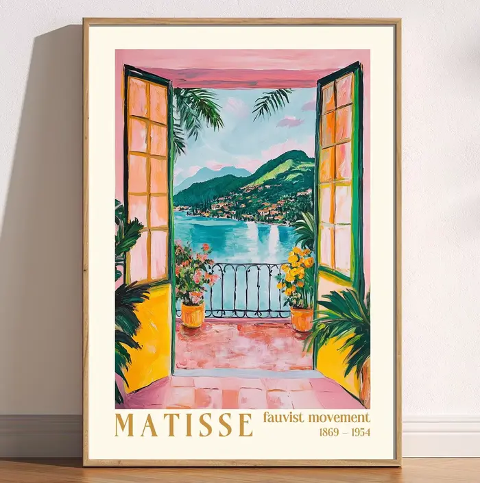 Henri Matisse, série « Fenêtre ouverte sur la Méditerranée »