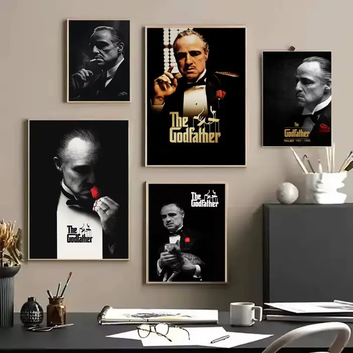 Autocollants d'affiche de film The G-Dodfather