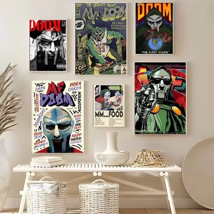 Affiche murale polyvalente MF D-Doom Madlib
