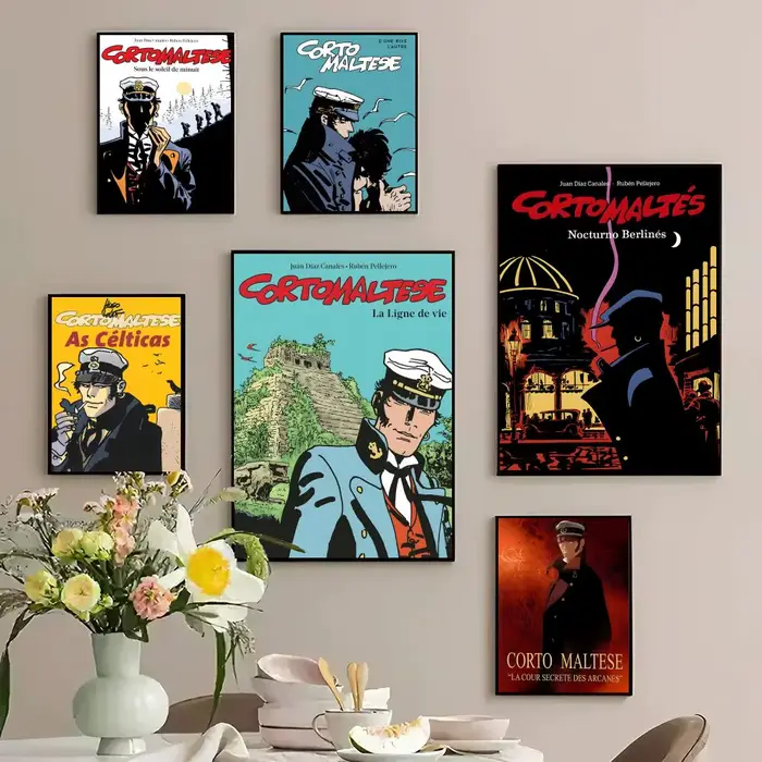 Affiche classique C-Corto MalteseS