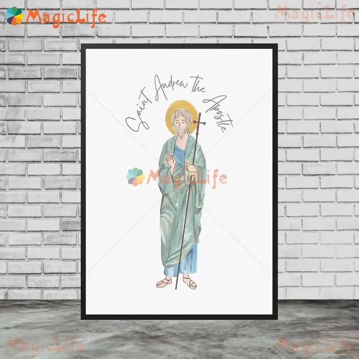 Affiche murale du Sacré-Cœur de Jésus Saint kk, peinture sur toile sans cadre