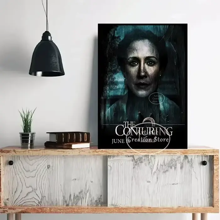 The Conjuring Series Horror Movie Canvas Painting