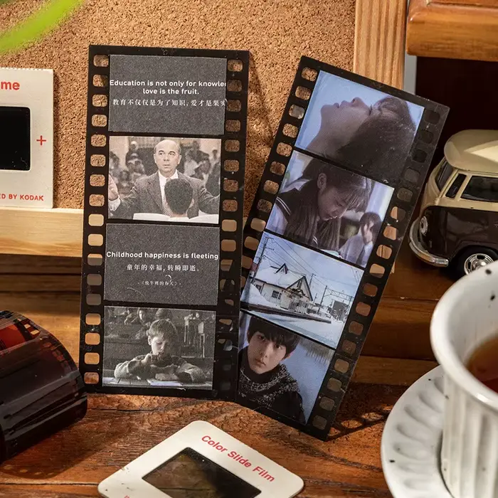 20 pièces de film noir et blanc antique
