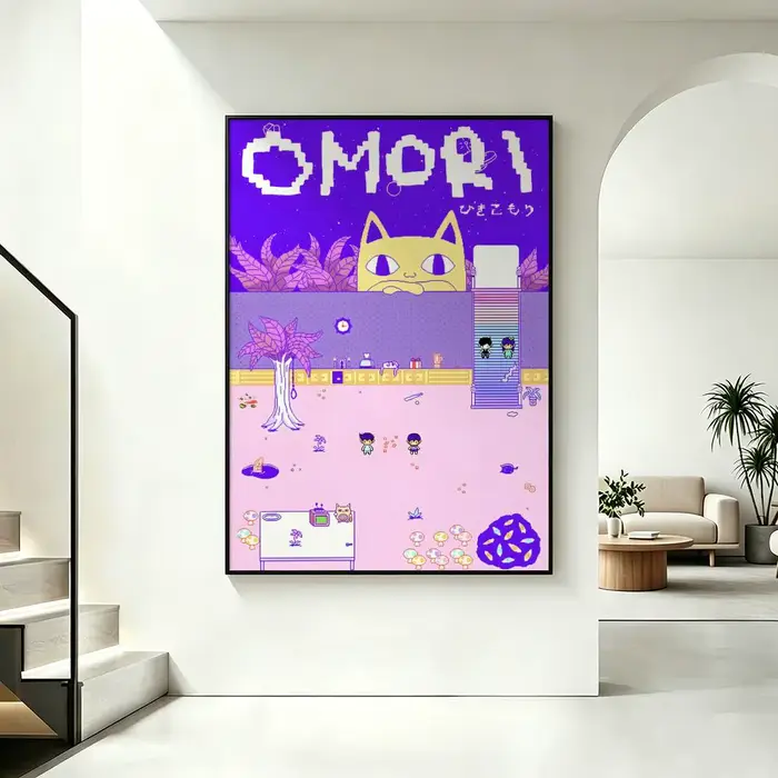 Affiche de jeu OMORI, art HD