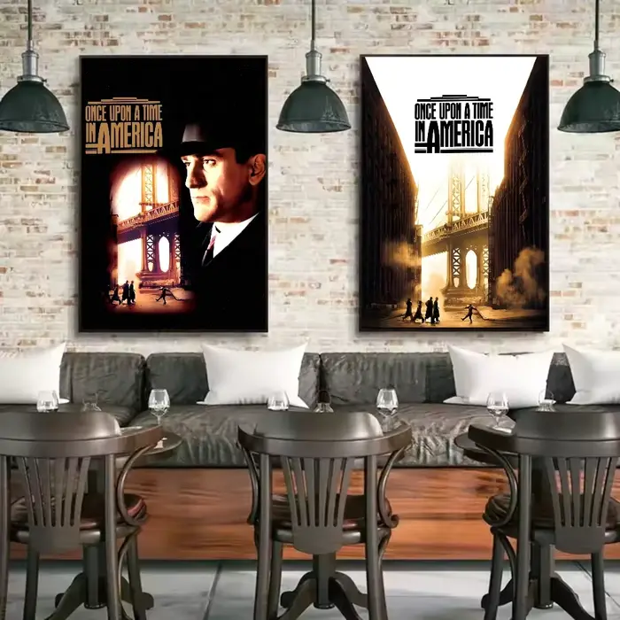 Affiche de film collant il était une fois en amérique