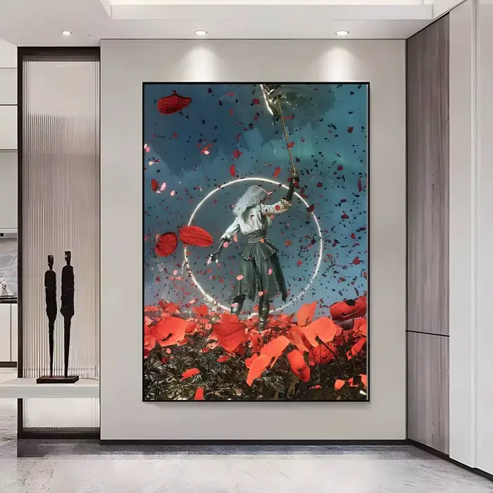 Affiche Clair Obscur Expedition 33, affiches HD auto-adhésives imperméables, idéales pour la décorat