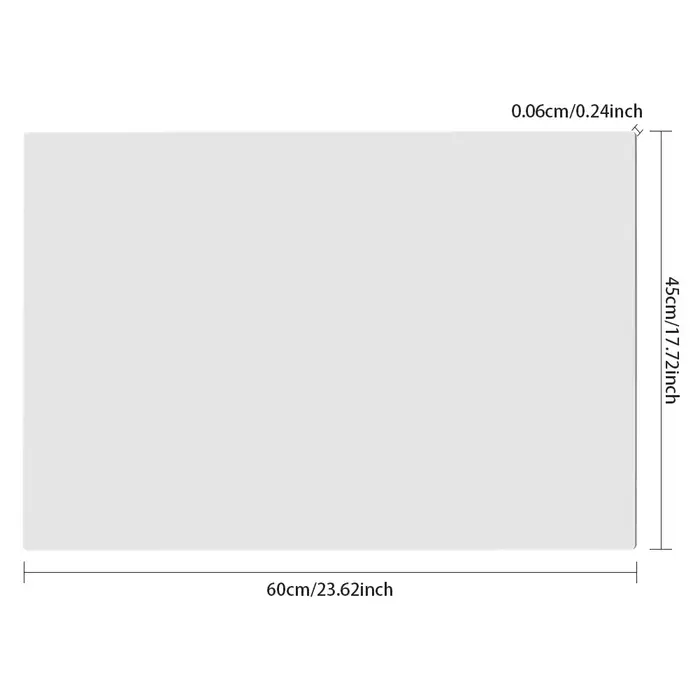 L'autocollant de tableau blanc magnétique comprend une gomme