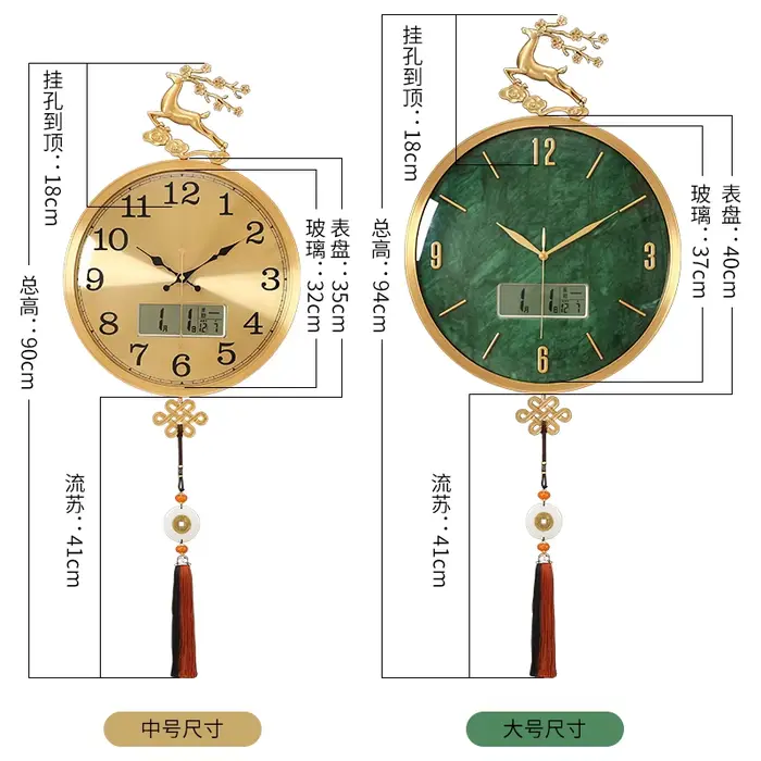 Horloge murale De cuisine minimaliste classique amusant concepteur