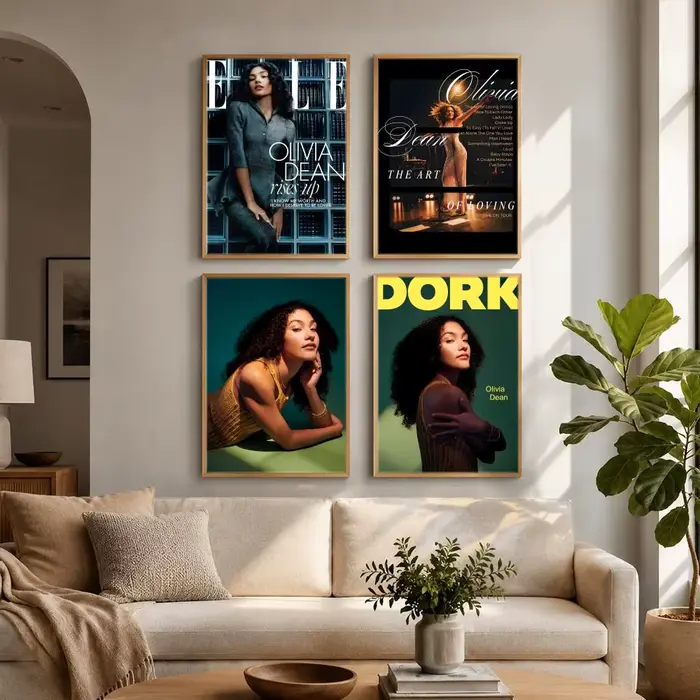 Affiche modèle OOlivia Dean