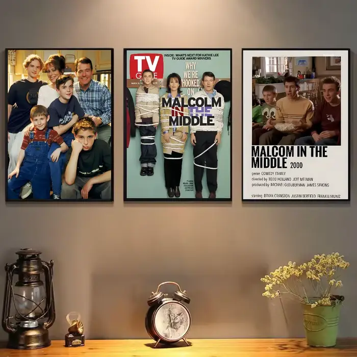 Affiche m-malcolm au milieu