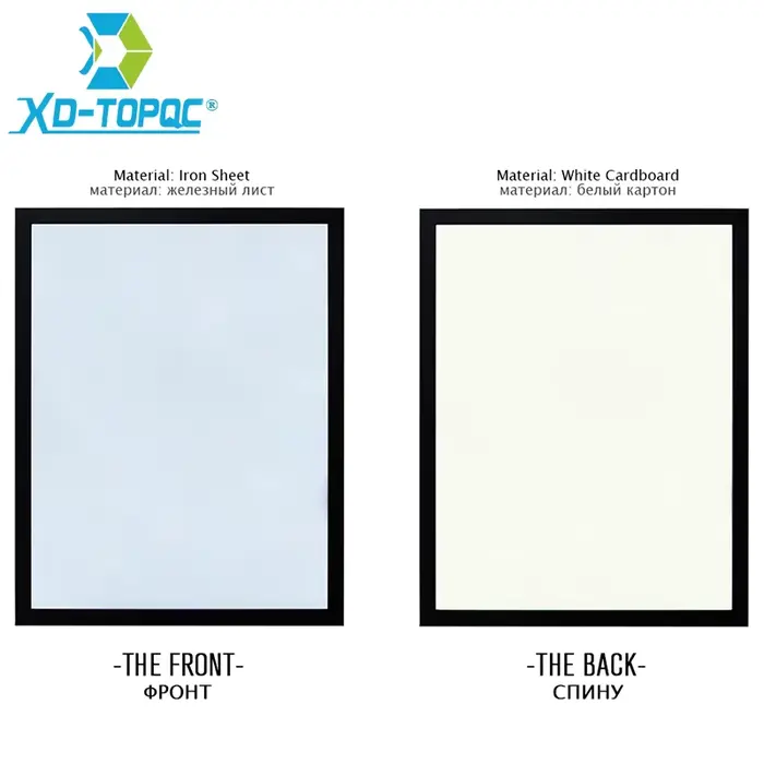 Tableau Blanc A3 Magnétique en Bois Lisse