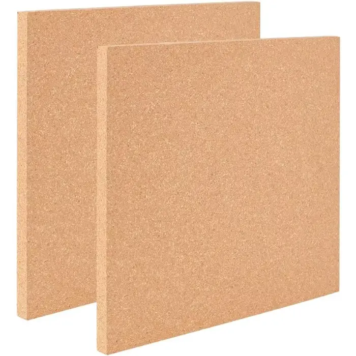 Carreaux de liège carrés pour la décoration murale